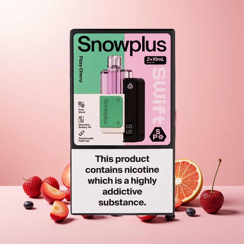 Snowplus Swift 5000 Dohányzó Dupla Mesh 1000mAh Frizz Cseresznye
