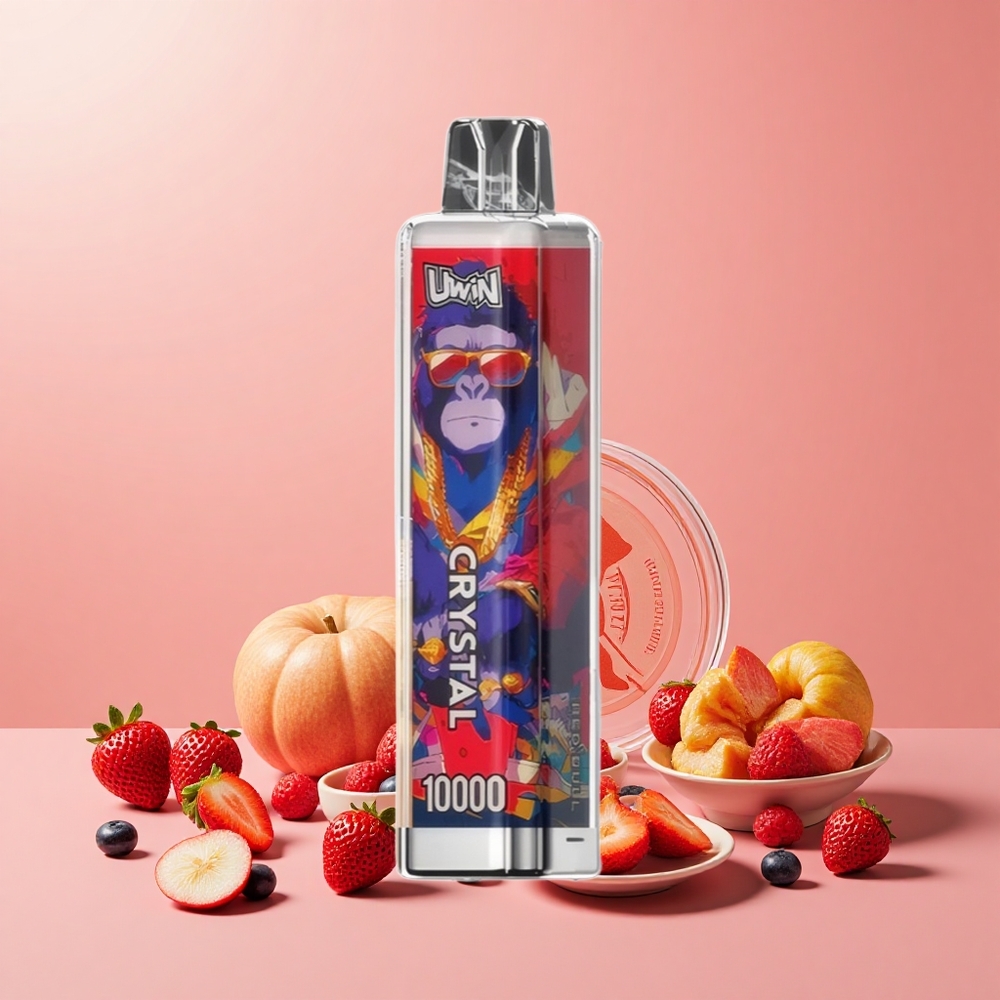 Uwin Crystal 10000 Puff RGB Gyors Töltésű Red Bull Ízű Elektromos Vape