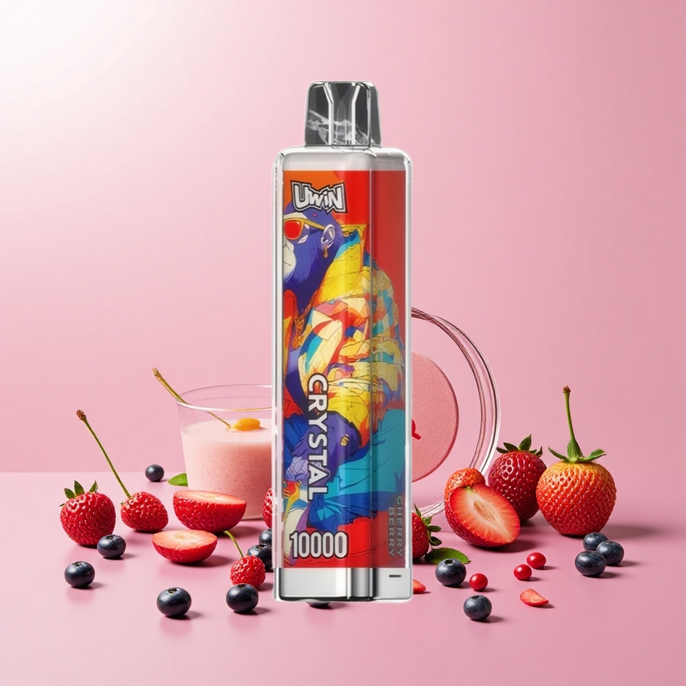 Uwin Crystal 10000 Puff RGB Mesh 0.8 Ohm Meggy-Vadágy Diszponálható Vape