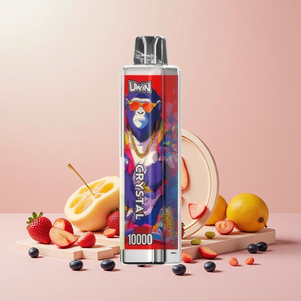 Uwin Crystal 10000 Puff RGB Mesh Töltődő Love 66
