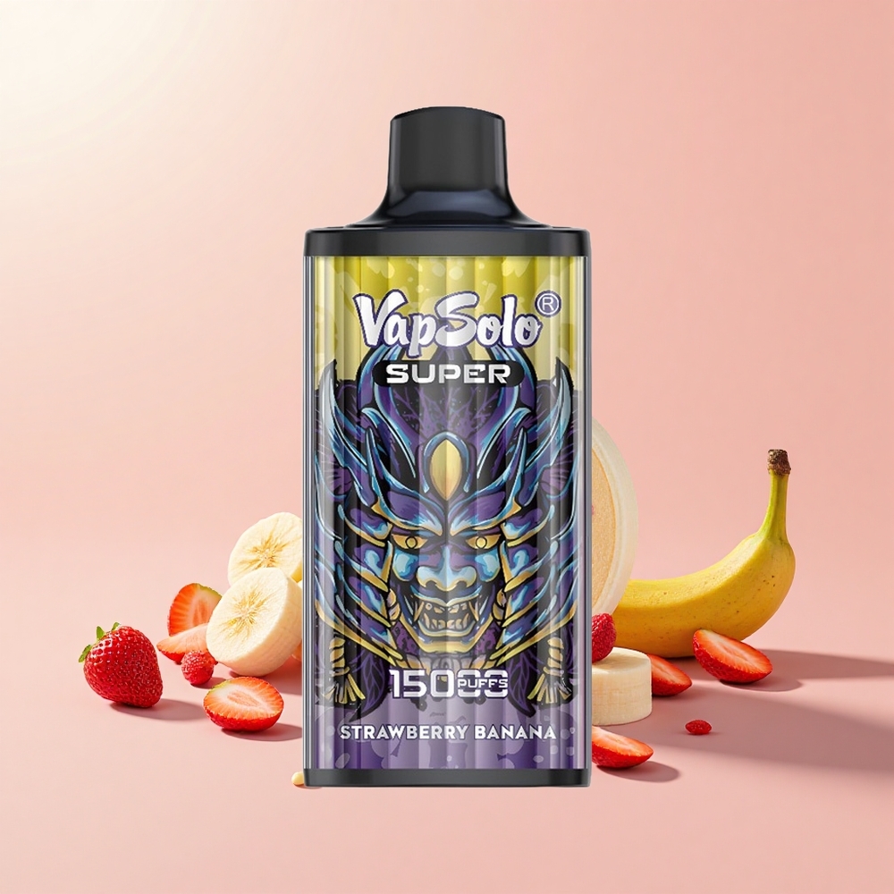 VapSolo Super 15000 Puff 40ml Type-C Eper Banán