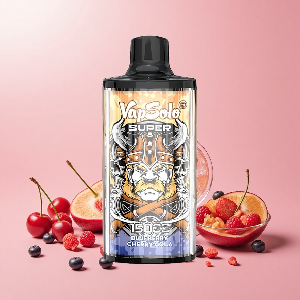 VapSolo Super 15000 Száj 40ml 850mAh Cseresznye Kóla