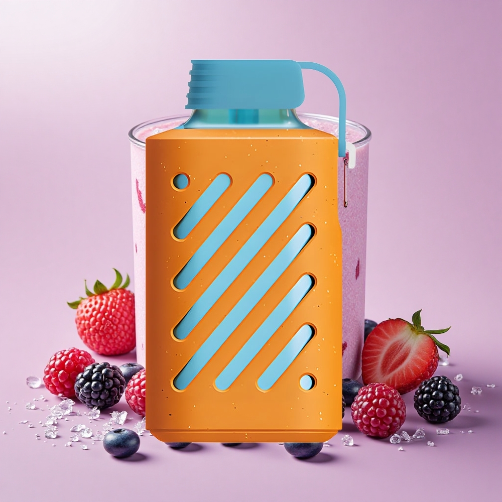 VOZOL GEAR 10000 10000 Puff Mesh Coil 20ml Feketeáfonya Jég
