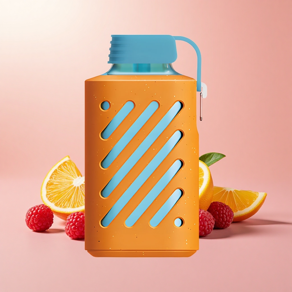 VOZOL GEAR 10000 Eldobható Vape 10000 Szívás Málna Mandarin