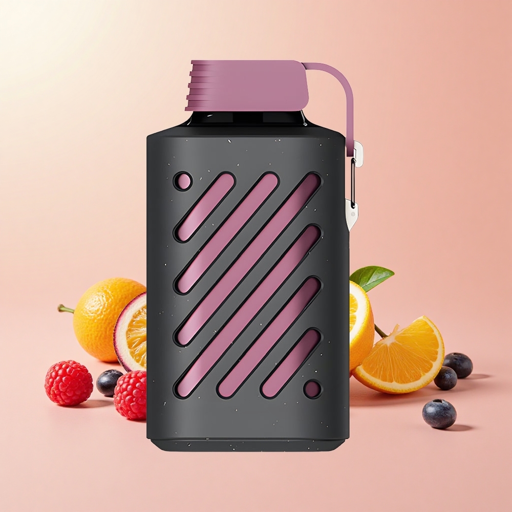 VOZOL GEAR 10000 PCR 20ml Málna Sárgadinnye Eldobható E-pipa