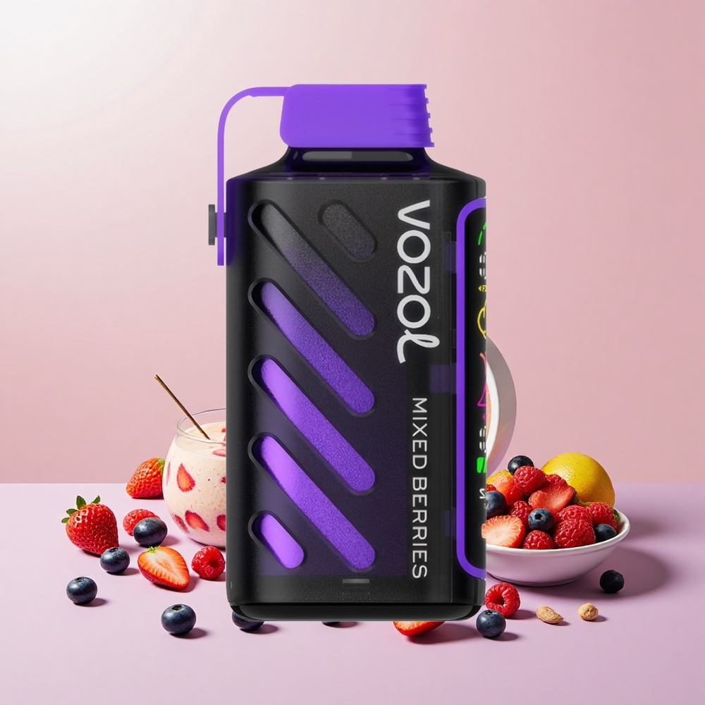VOZOL Gear Power 20000 Puff S.i.L.C. Tech Kettős Rost Dual Mesh Kevert Bogyók