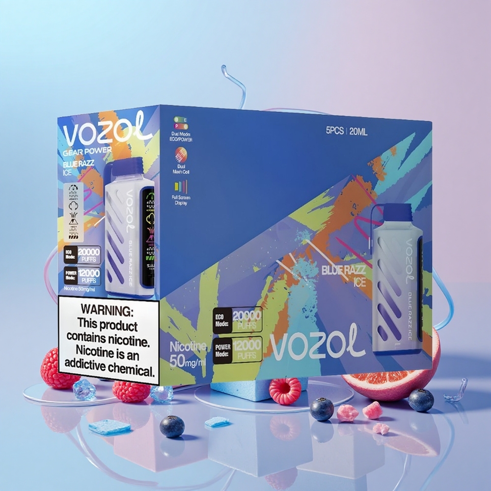 VOZOL Gear Power 20000 S.i.L.C. Tech Dual Mesh Kék Áfonya Jég