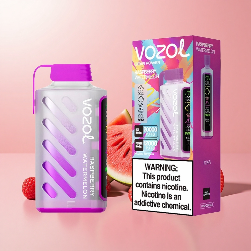 VOZOL Gear Power 20000 S.i.L.C. Tech Dual Mesh Málna Görögdinnye