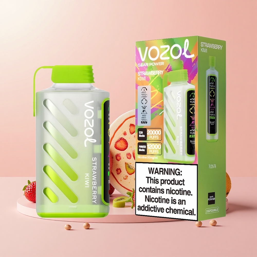VOZOL Gear Power 20000 S.i.L.C. Tech Kettős Háló Eper Kiwi