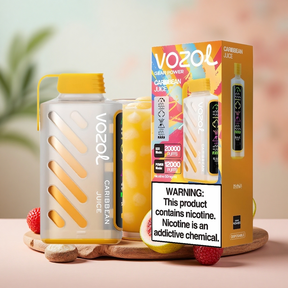 VOZOL Gear Power 20000 S.i.L.C. Tech Kettős Rács Karib Gyümölcslé
