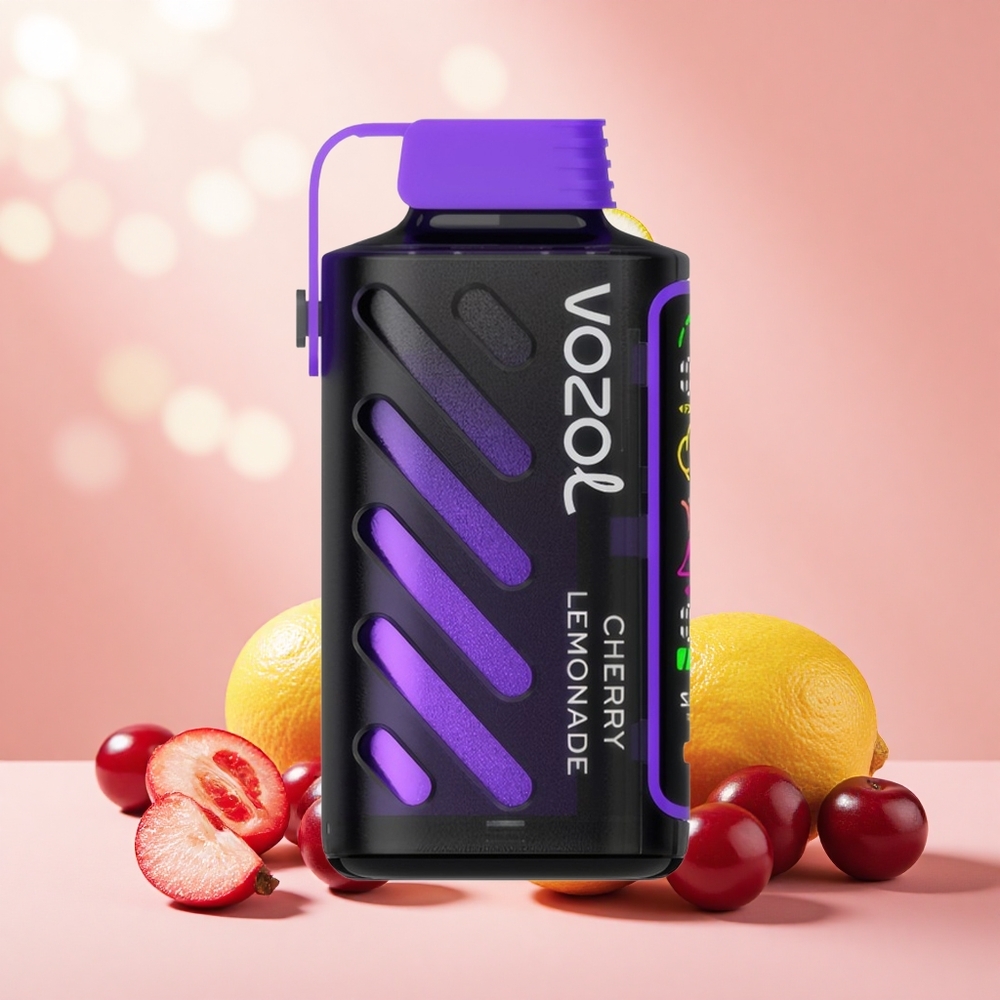 VOZOL Gear Power 20000 S.i.L.C. Tech Kettős Rost Cherry Limonádé