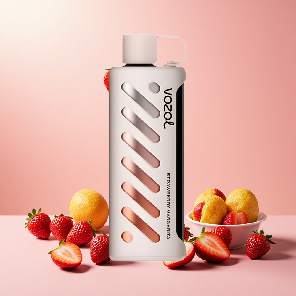 VOZOL Gear Shisha 25000 Puff Kettős Mód S.i.L.C Tech Eper Margarita