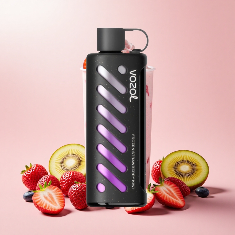 VOZOL Gear Shisha 25000 Puff S.iL.C Tech Kettős Mód Fagyasztott Eper-Kiwi