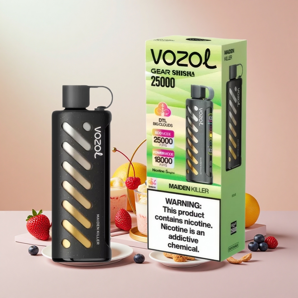 VOZOL Gear Shisha 25000 Puff S.i.L.C Tech Dupla Mód 5mg/ml 30 Finom Íz