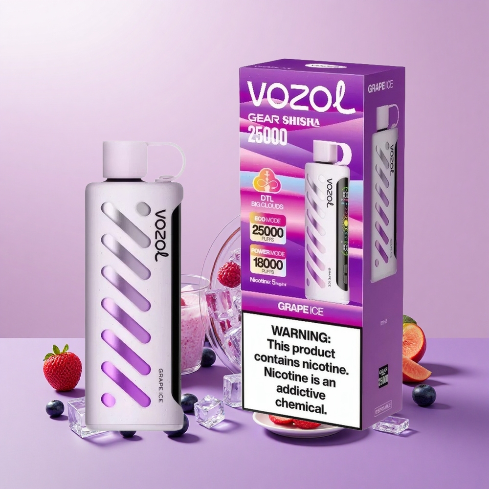 VOZOL Gear Shisha 25000 S.iL.C Tech Duális Mód Jégbor Fagylalt