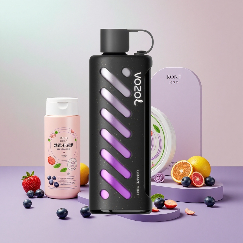 VOZOL Gear Shisha 25000 S.iL.C Tech Kettős Mód Szőlő Menta