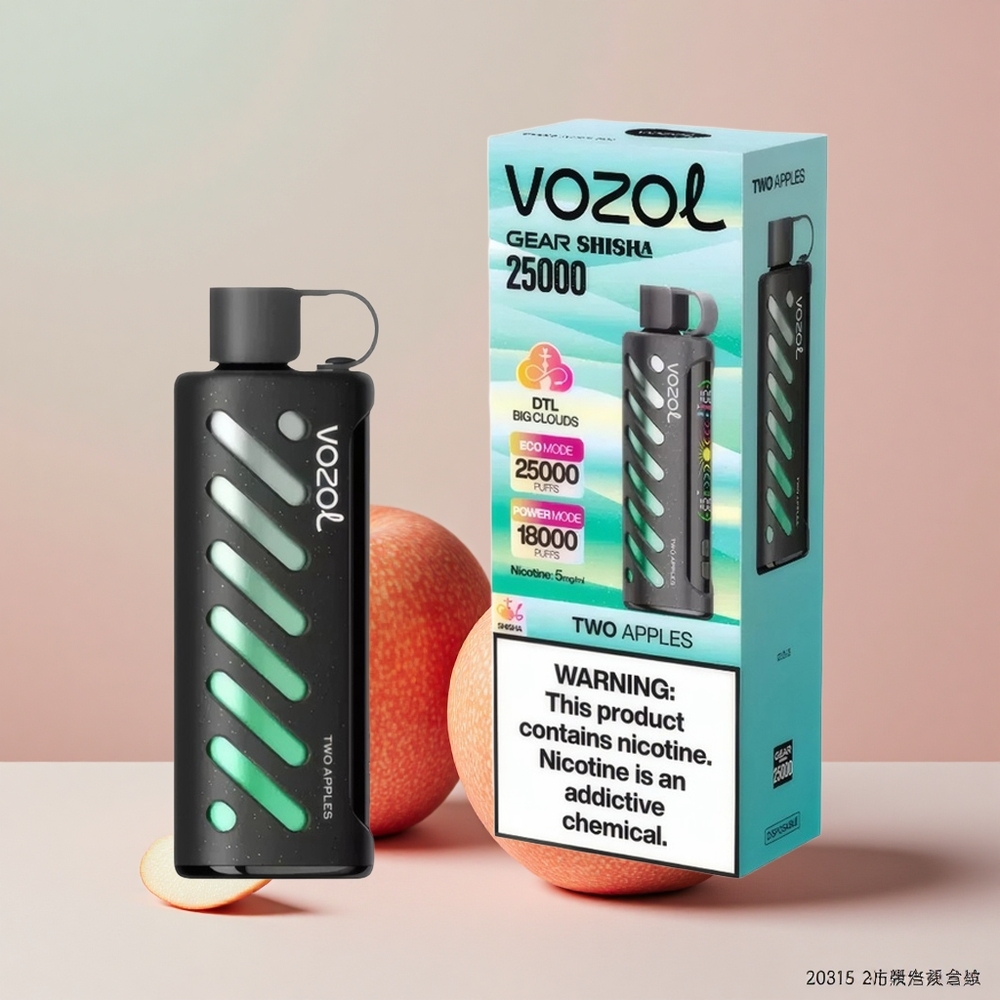 VOZOL Gear Shisha 25000 S.i.L.C Tech Dupla Rács Két Mód Két Alma