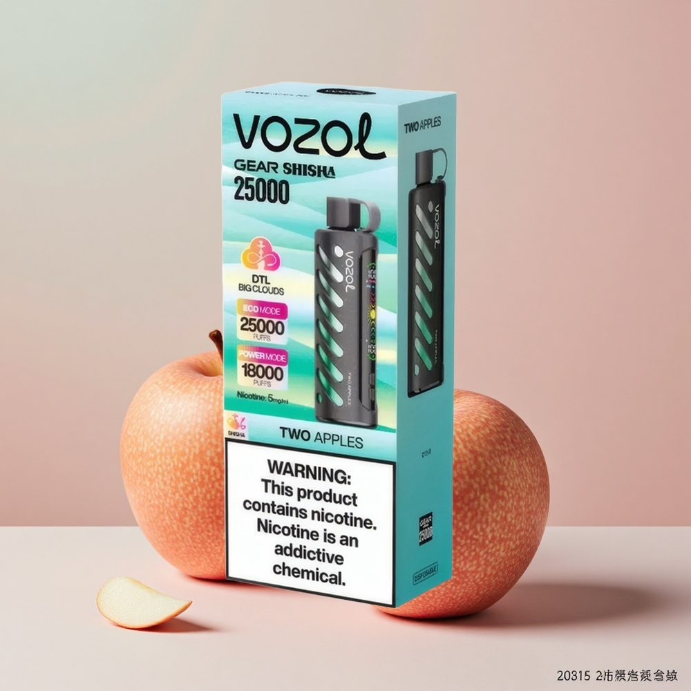 VOZOL Gear Shisha 25000 S.i.L.C Tech Dupla Rács Két Mód Két Alma