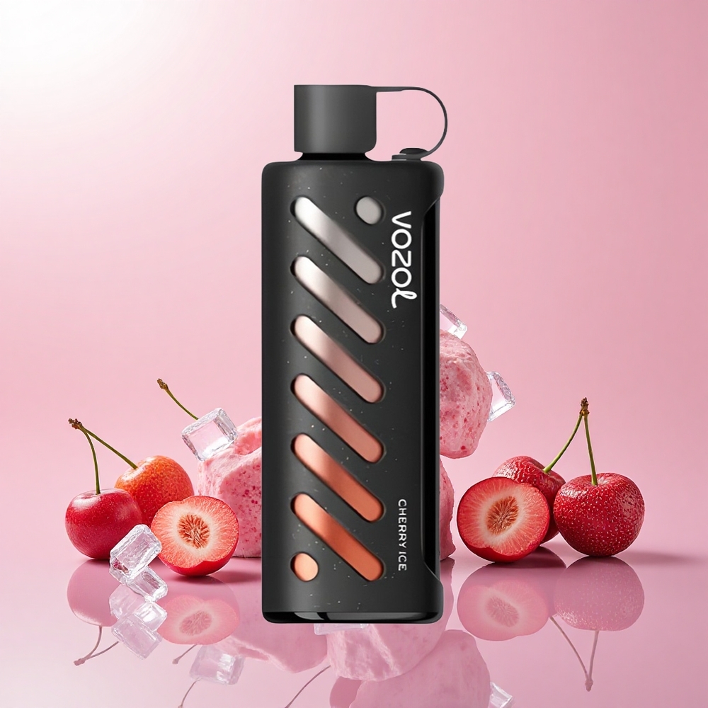VOZOL Gear Shisha 25000 S.i.L.C Tech Duplahálós Cseresznye Jég