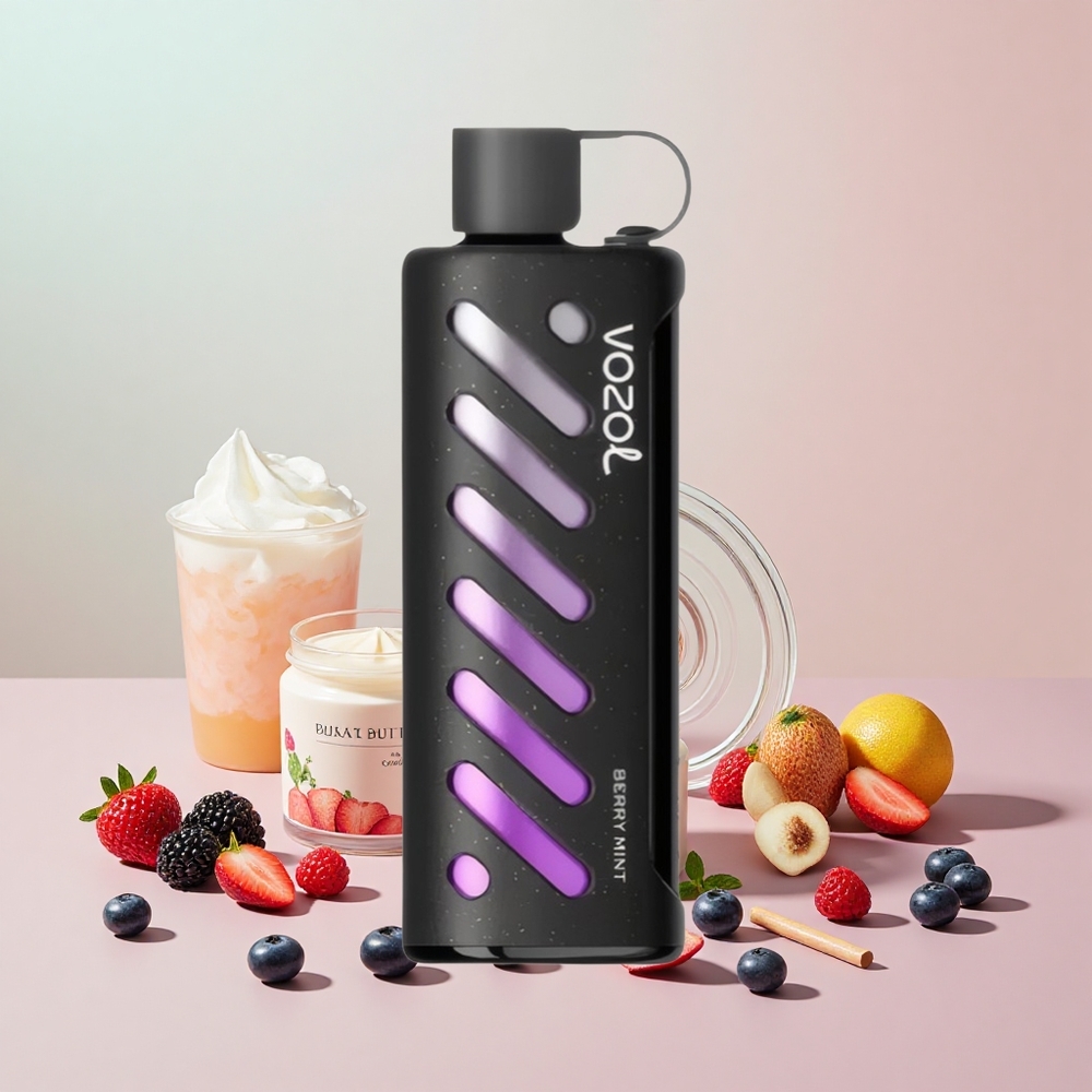 VOZOL Gear Shisha 25000 S.i.L.C Tech Kettős Mód Bogyós Menta