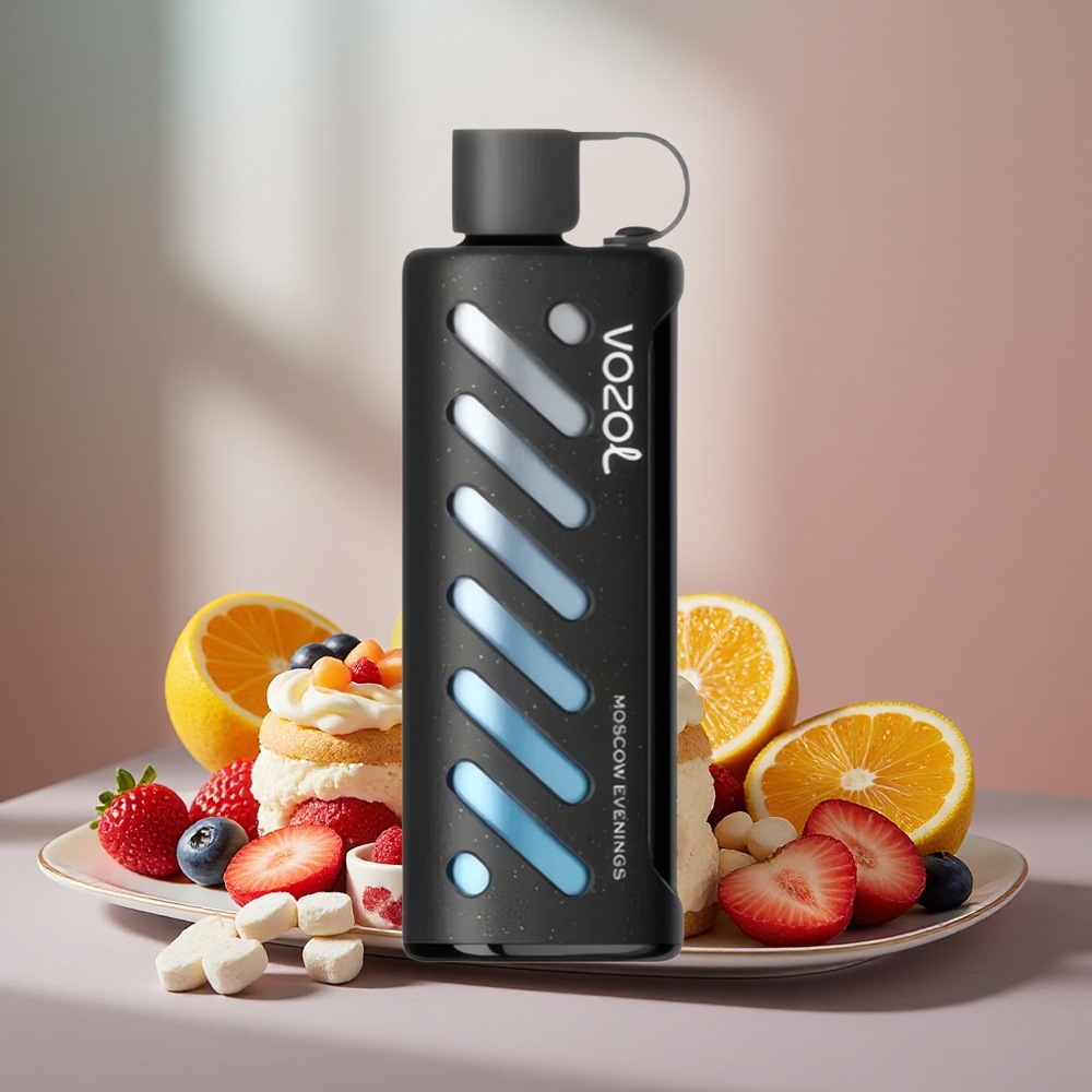 VOZOL Gear Shisha 25000 Szívás Duális Mód Szilícium Chip 30 Finom Íz Moszkvai Esték