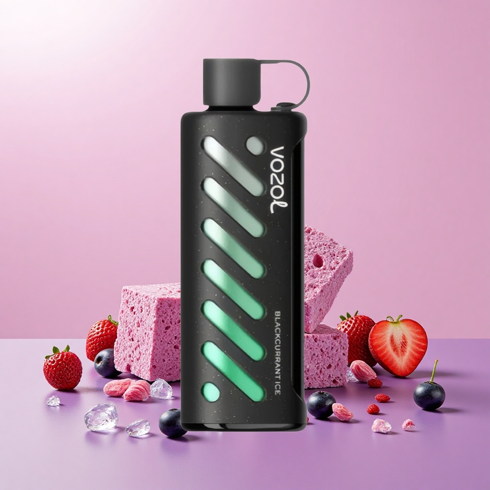 VOZOL Gear Shisha 25000 SziLIK Technológia Kettős Mód Ribizli Jég