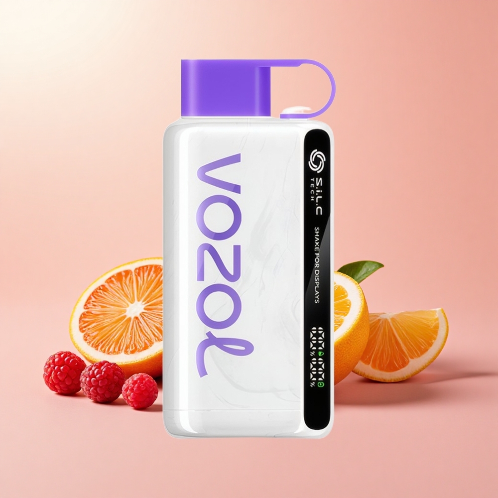 VOZOL STAR 9000/12000 Rázás Kijelző S.i.L.C TECH 30% Gyorsabb Feltöltés 650mAh Áfonya Mangó Grépfrút