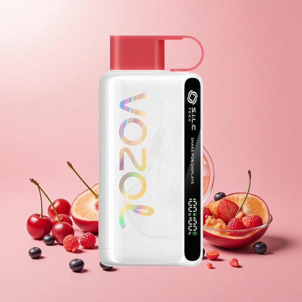 VOZOL STAR 9000/12000 Rázás-Kijelzős Gyors-Töltésű 650mAh Cseresznyés Kóla