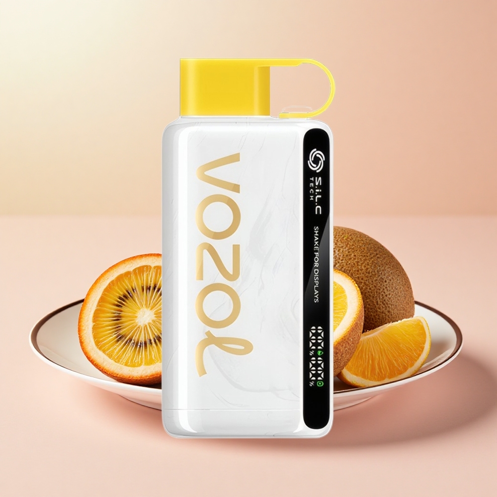 VOZOL STAR 9000/12000 Újratölthető E-pohár S.i.L.C TECH Gyors töltéssel Kivi Passiógyümölcs Guava