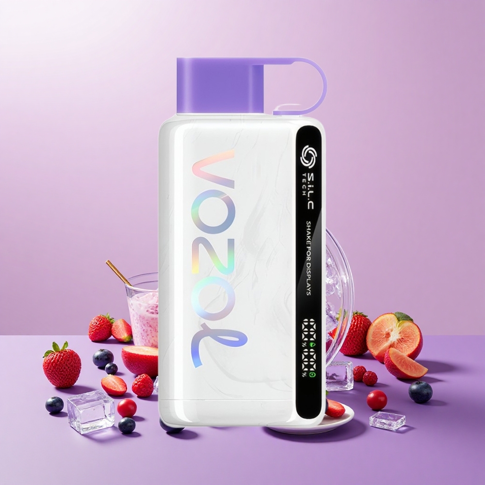 VOZOL STAR 9000/12000 Újratölthető Szőlőjég Disposable Vape Shake-Tech 650mAh