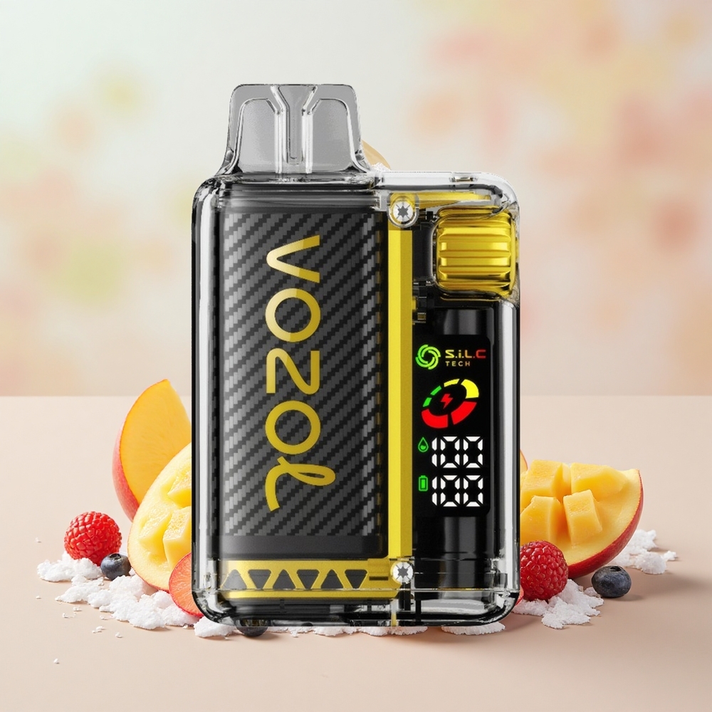 VOZOL Vista 20000 Puff OLED Képernyős Újratölthető S.i.L.C Tech Mango Jég