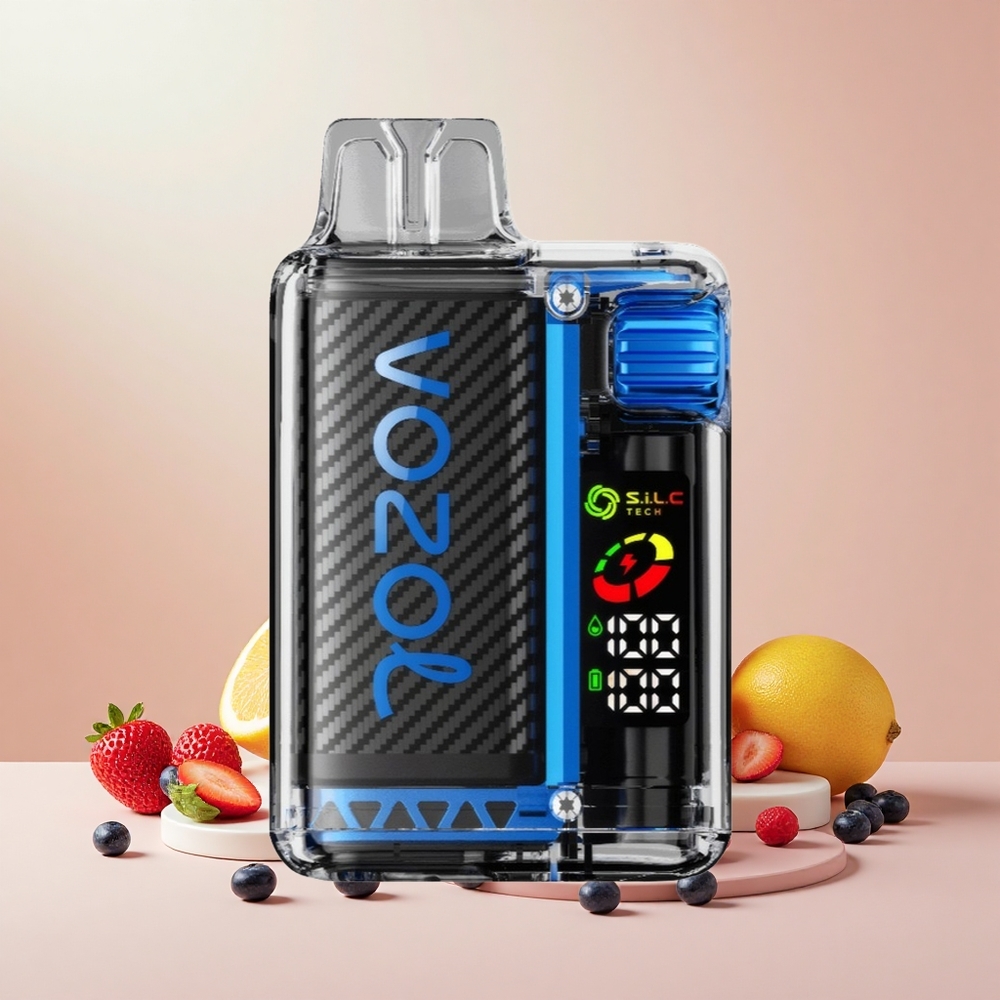 VOZOL Vista 20000 Puff OLED Kétszeres Mesh MCU 65% PCR MTL 6-fokozatú