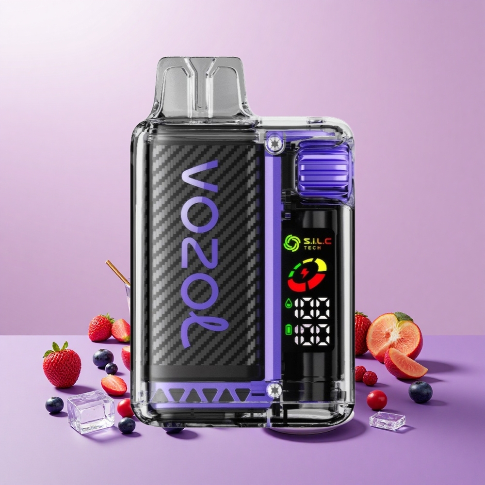 VOZOL Vista 20000 Puff OLED Kétszeres Rost Dual Málna Jég