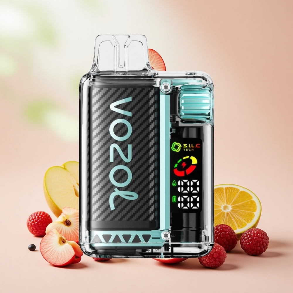 VOZOL Vista 20000 Puff OLED Kettős Hálós Akku Alma Jég