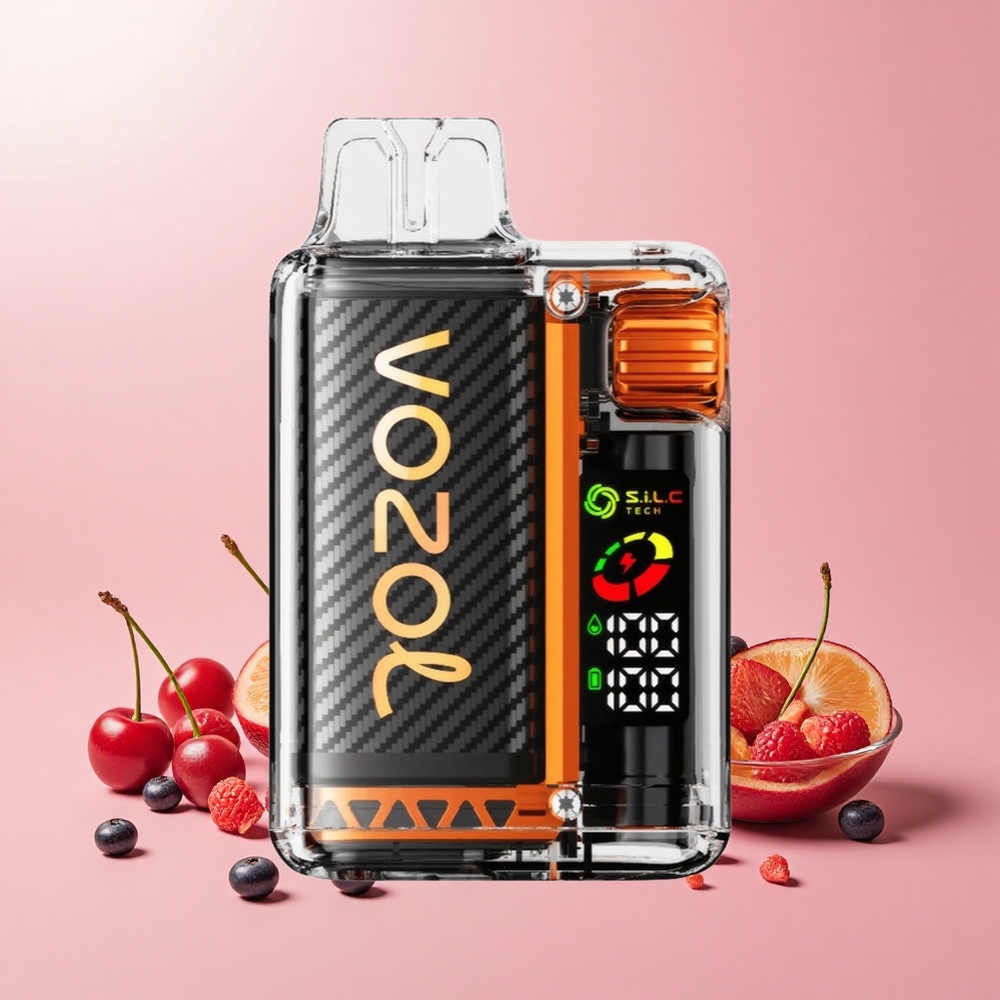 VOZOL Vista 20000 Puff OLED Kettős Mesh 6Watt Megújítható Meggy Kóla