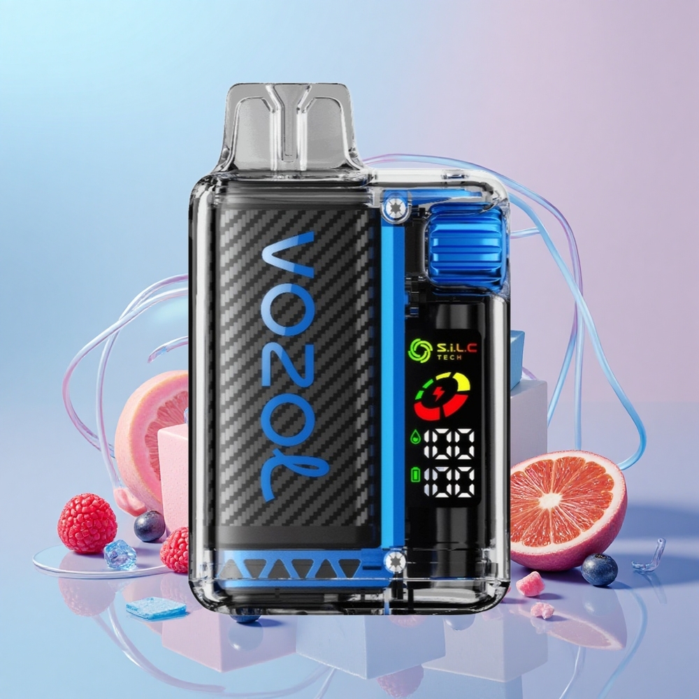 VOZOL Vista 20000 Puff Újratölthető OLED Képernyős MTL Blue Ribizli Jég