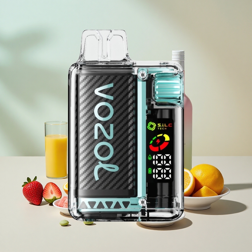 VOZOL Vista 20000 Puffs S.i.L.C Tech Dual Mesh Coil Miami Menta Újratölthető