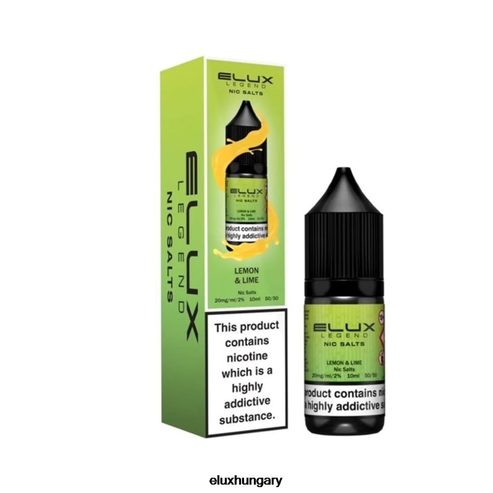 Elux Legend nikkel só 10 ml 6F4RD14 zöld citrom - Elux Hungary