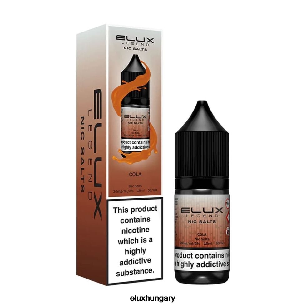 Elux Legend nikkel só 10 ml 6F4RD41 kóla - Elux Vape Price
