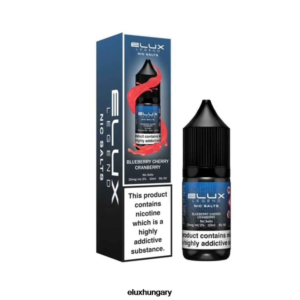 Elux Legend nikkel só 10 ml 6F4RD4 áfonya cseresznye áfonya - Elux Hungary