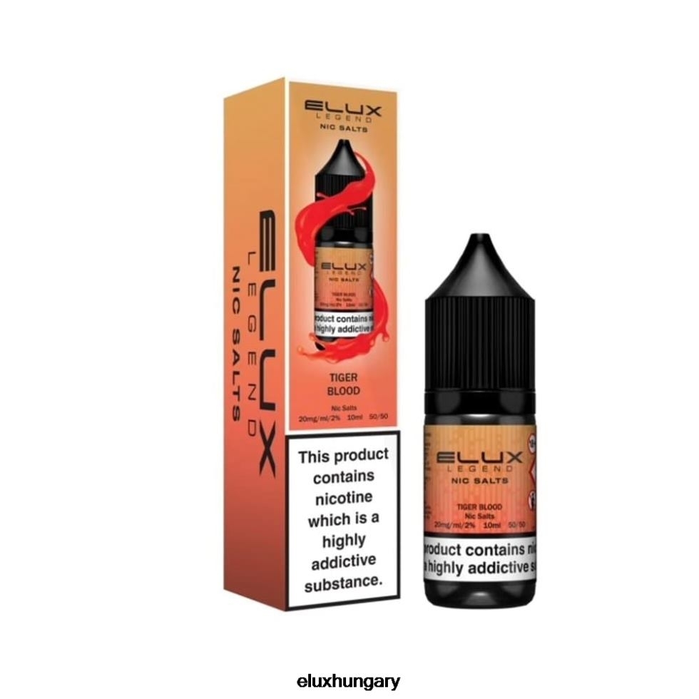 Elux Legend nikkel só 10 ml 6F4RD51 tigrisvér - Elux Vape Price