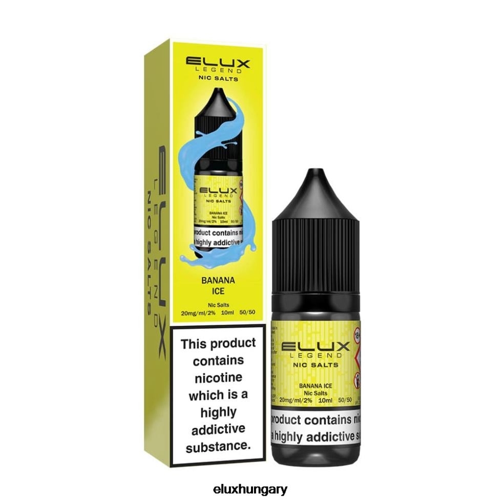 Elux Legend nikkel só 10 ml 6F4RD67 banán jég - Elux Vape Company