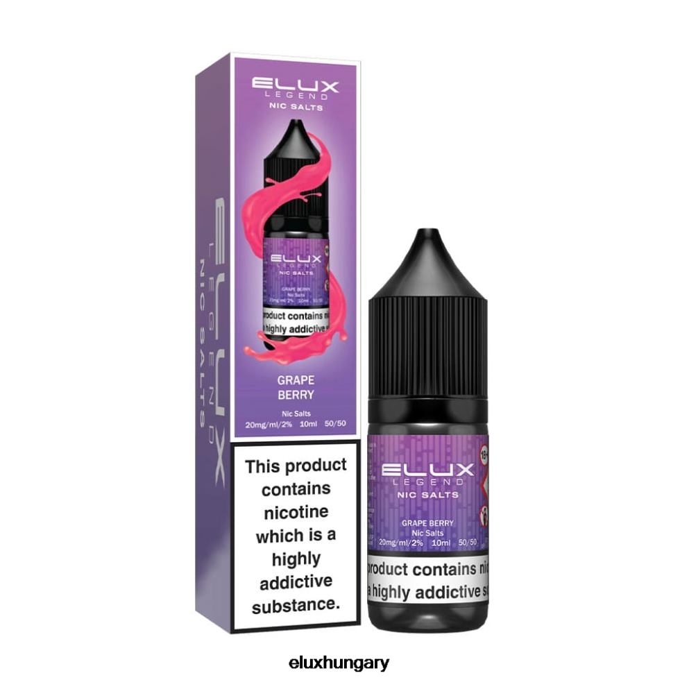 Elux Legend nikkel só 10 ml 6F4RD68 szőlő bogyó - Elux Amazon Hungary